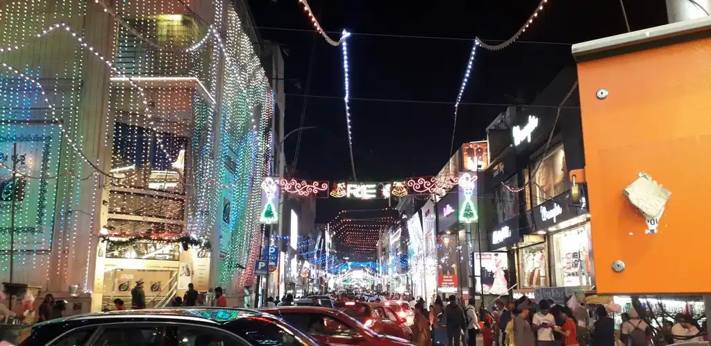Bangalore is lit with Christmas