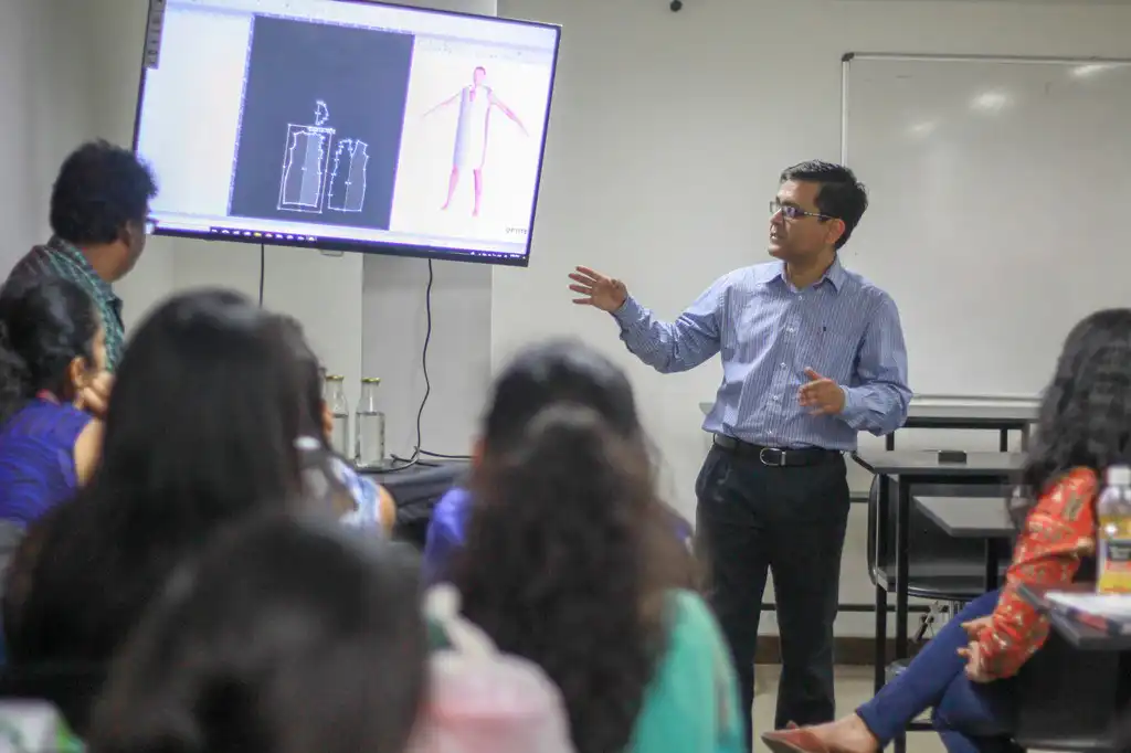 session on Digital Pattern Making with Optitex