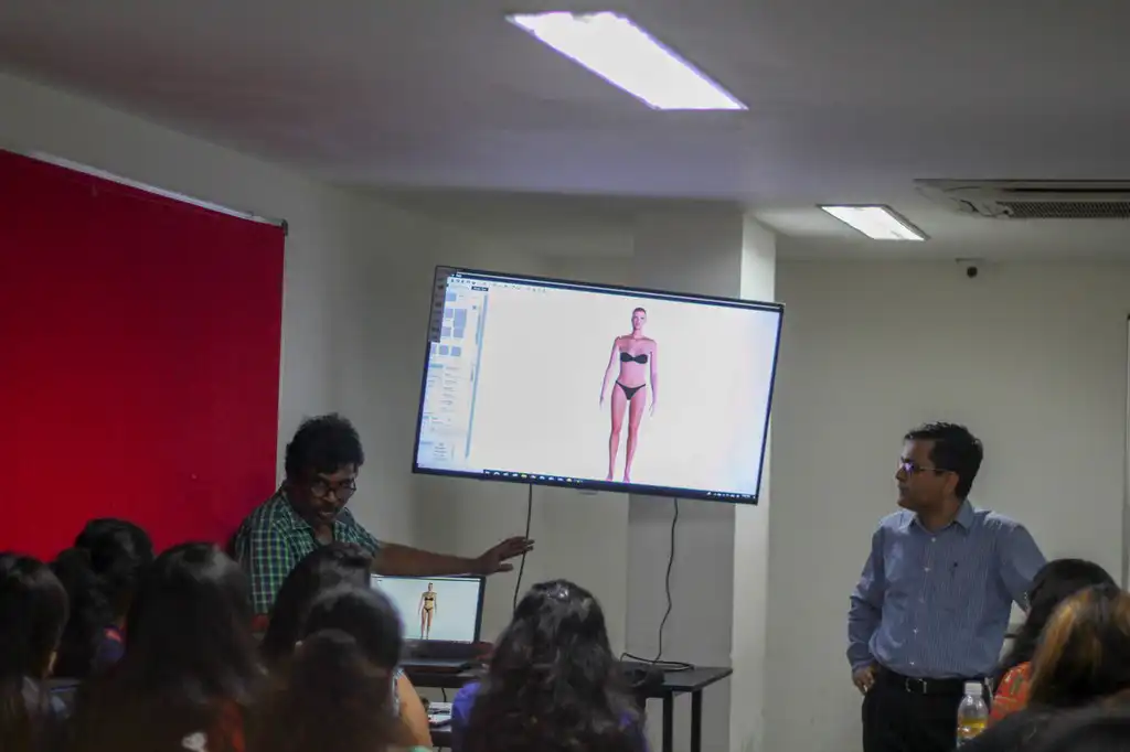 session on Digital Pattern Making with Optitex