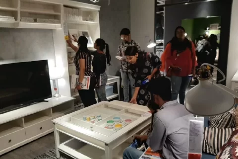 INDUSTRIAL VISIT FOR INTERIOR DESIGN STUDENTS AT IKEA 5 (1)