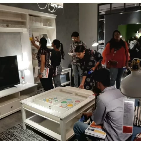 INDUSTRIAL VISIT FOR INTERIOR DESIGN STUDENTS AT IKEA 5 (1)