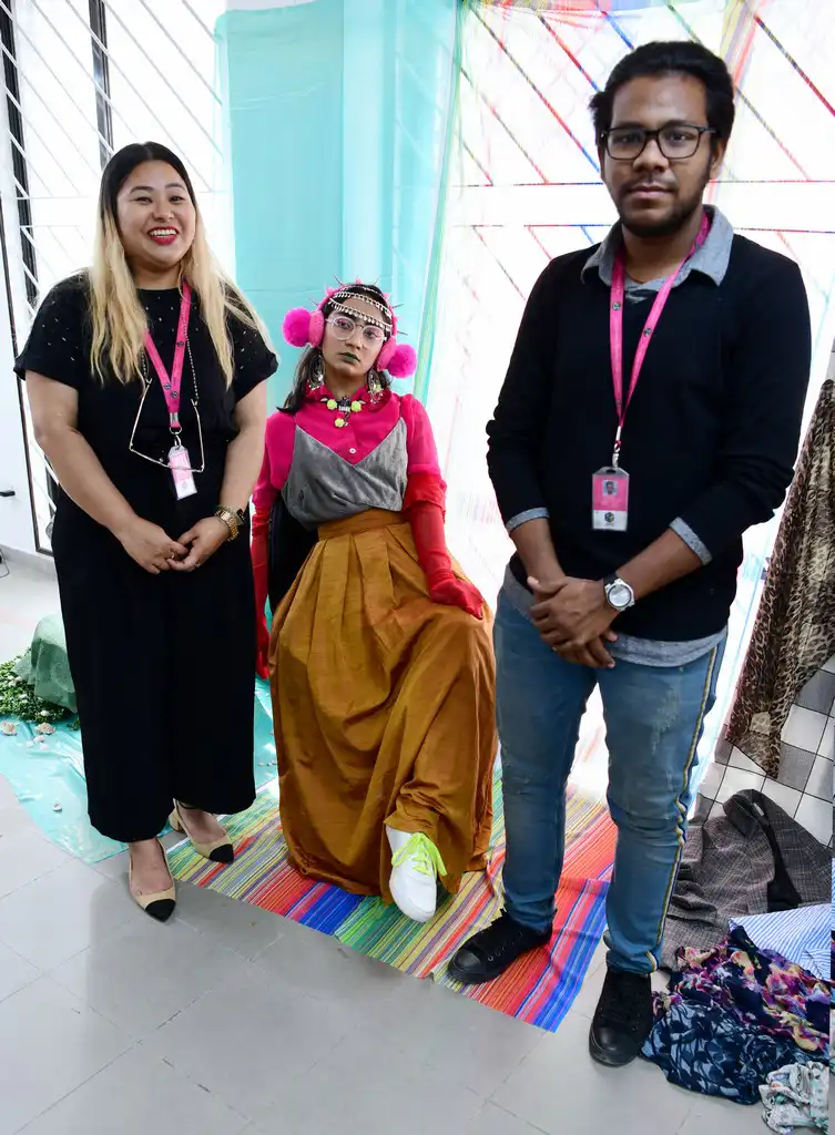 LIVE MANNEQUIN STYLING BY STUDENTS OF FASHION COMMUNICATION 2018 3