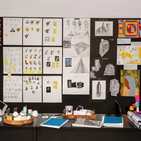 Display of ADFD student
