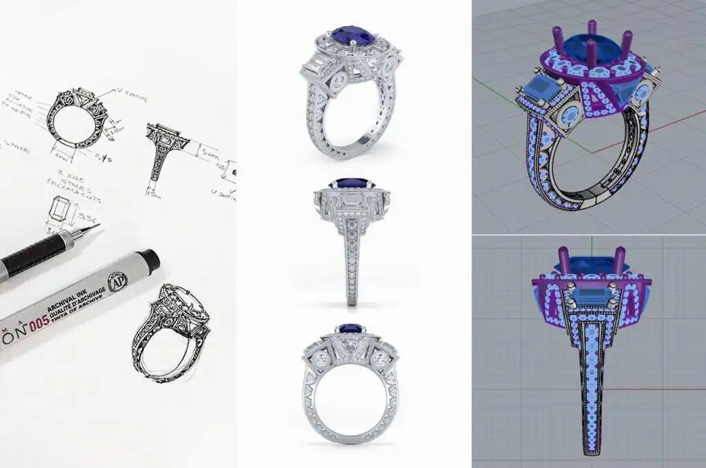 CAD Jewellery Design – Use of Technology in jewellery designing