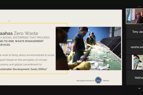 Saahas Zero Waste Conv Conversations at JD 5
