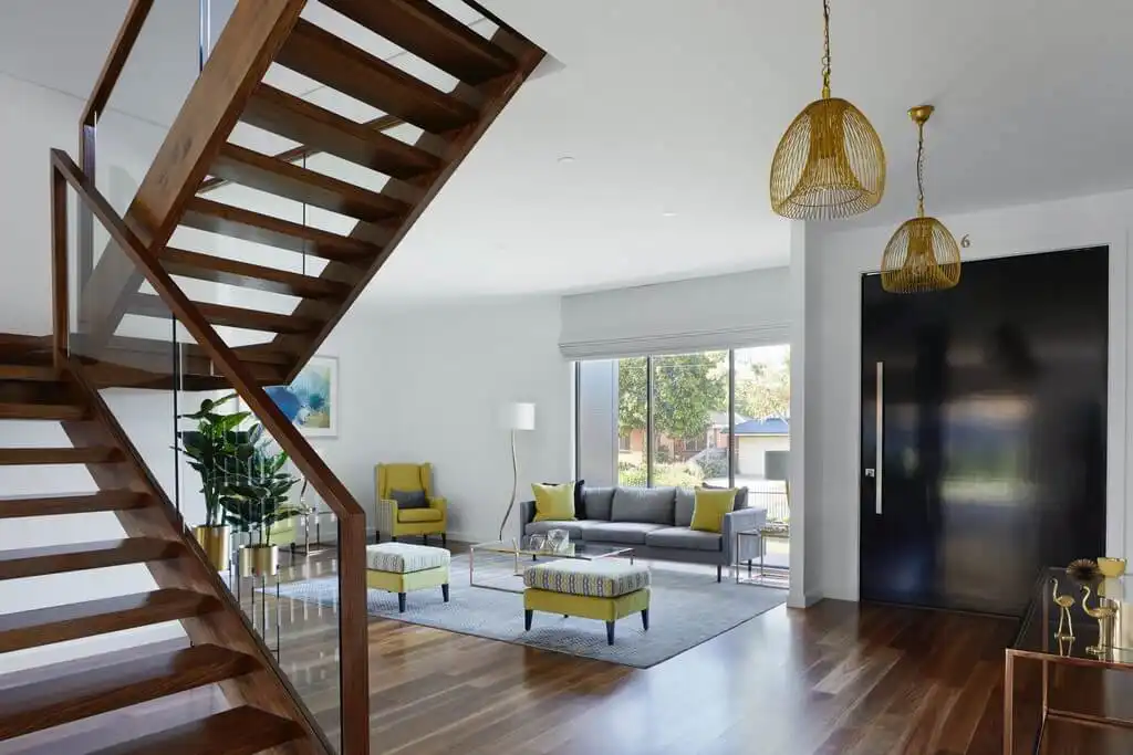Types of stairs seen in interior design
