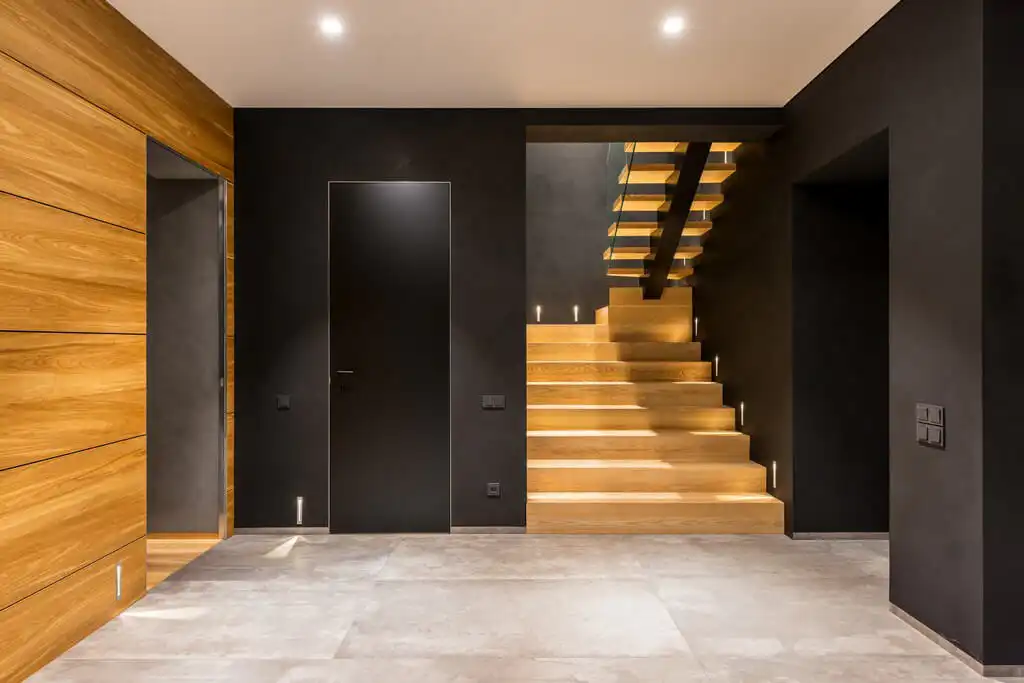 Types of stairs seen in interior design