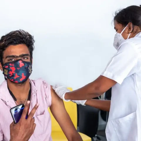 COVID-19 vaccination drive organised for employees of JD Institute