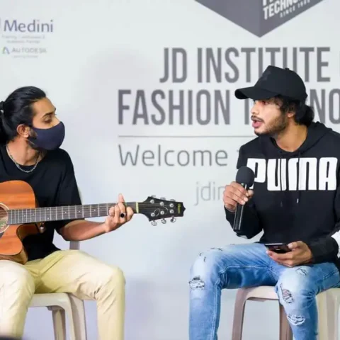 JD Music band:JD Institute of Fashion Technology students jam in style