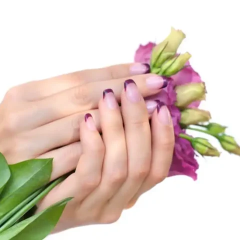 Double french manicure: Switch up your french tip game with this trend