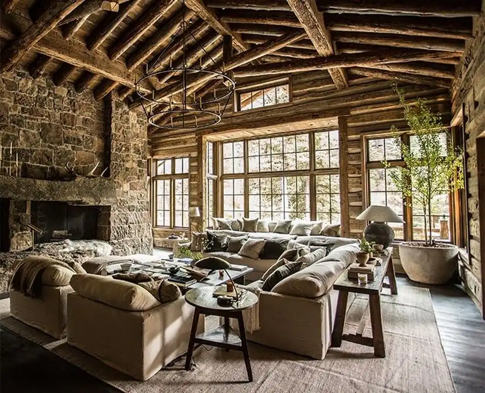 Features of rustic interior design