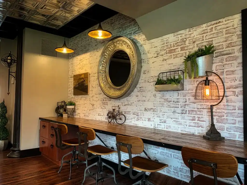 Features of industrial interior design unlike other styles of interior design are simple. These are some of the features of industrial design.