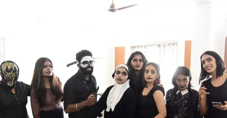 Halloween A Grown Up Celebration at JD Institute Goa 19