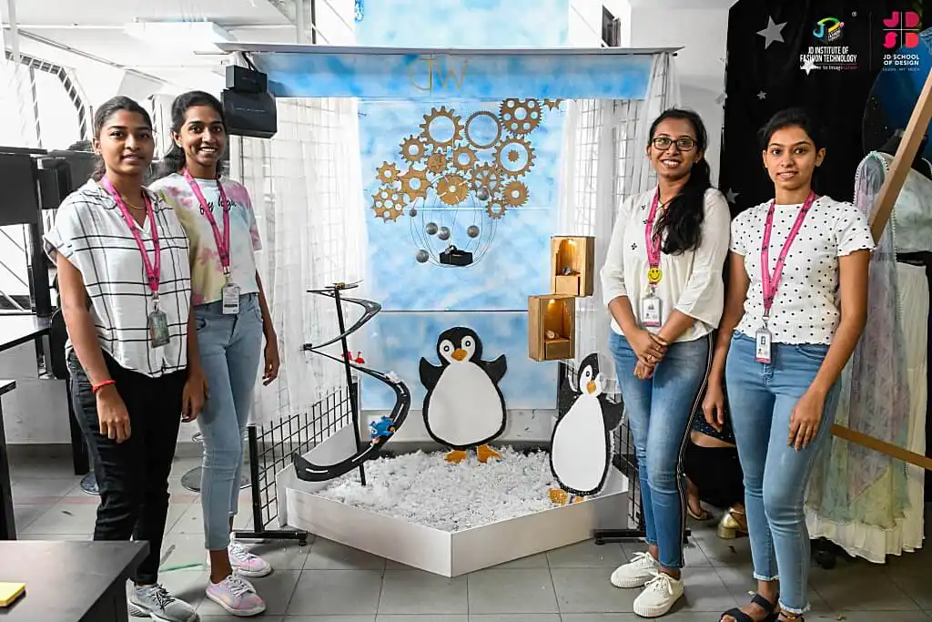 Interior Design Aspirants Showcase Their Visual Merchandising Skills