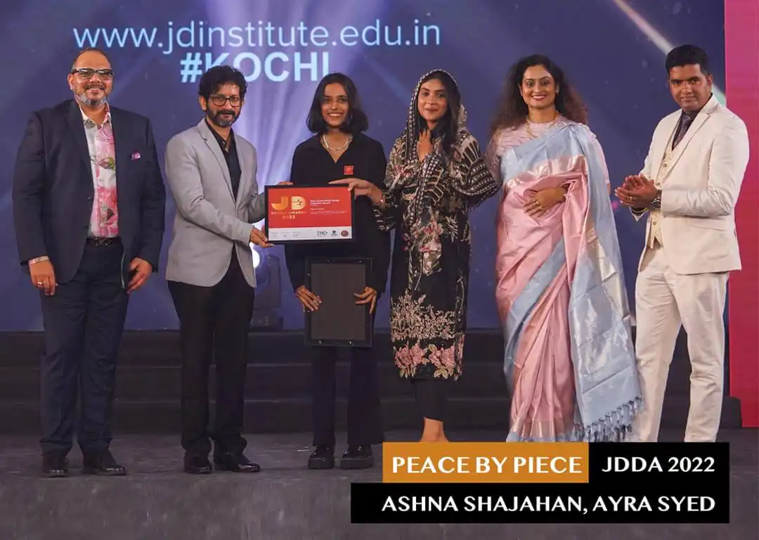 PEACE BY PIECE - Sync- JD Design Awards 2022