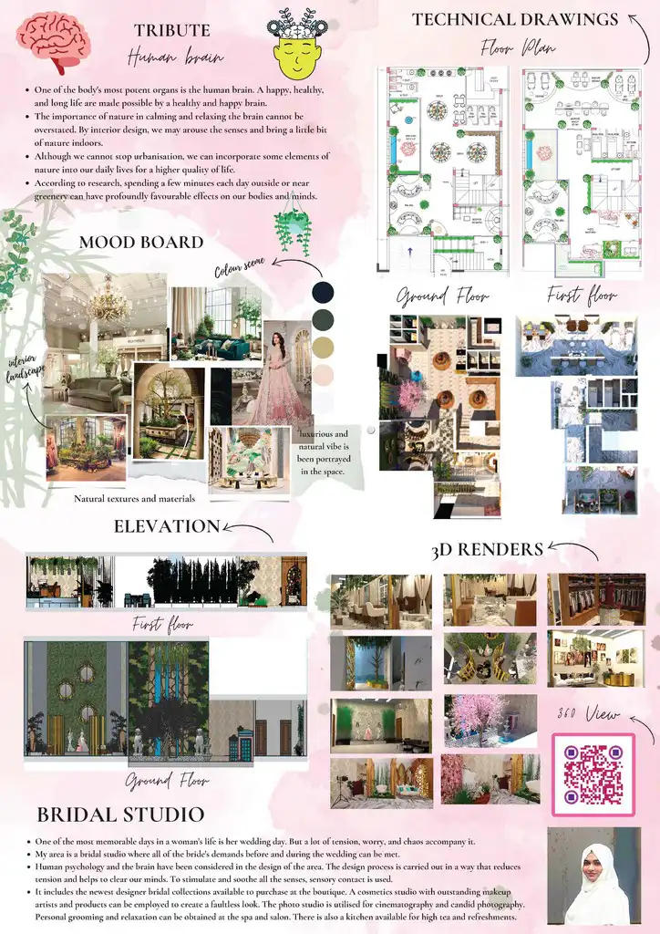 Bridal Studio A Tribute To Human Brain (7)