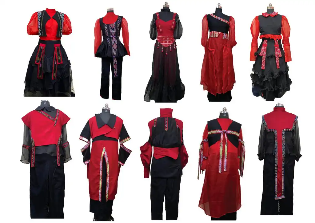 Memoir – A Tribute to traditional textiles and weavers of Northeast India Final garment photos Memoir
