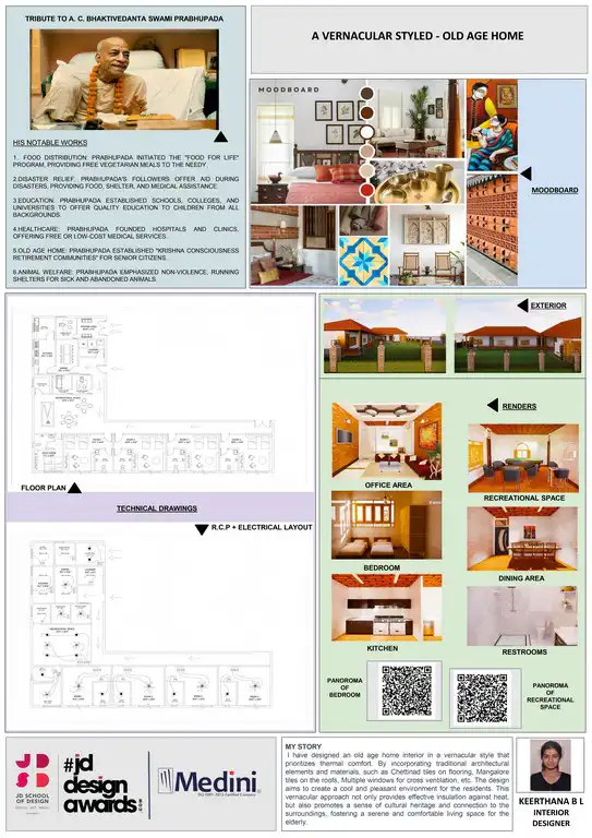 Old Age Home A Tribute to Swami Prabhupada A2 BOARD