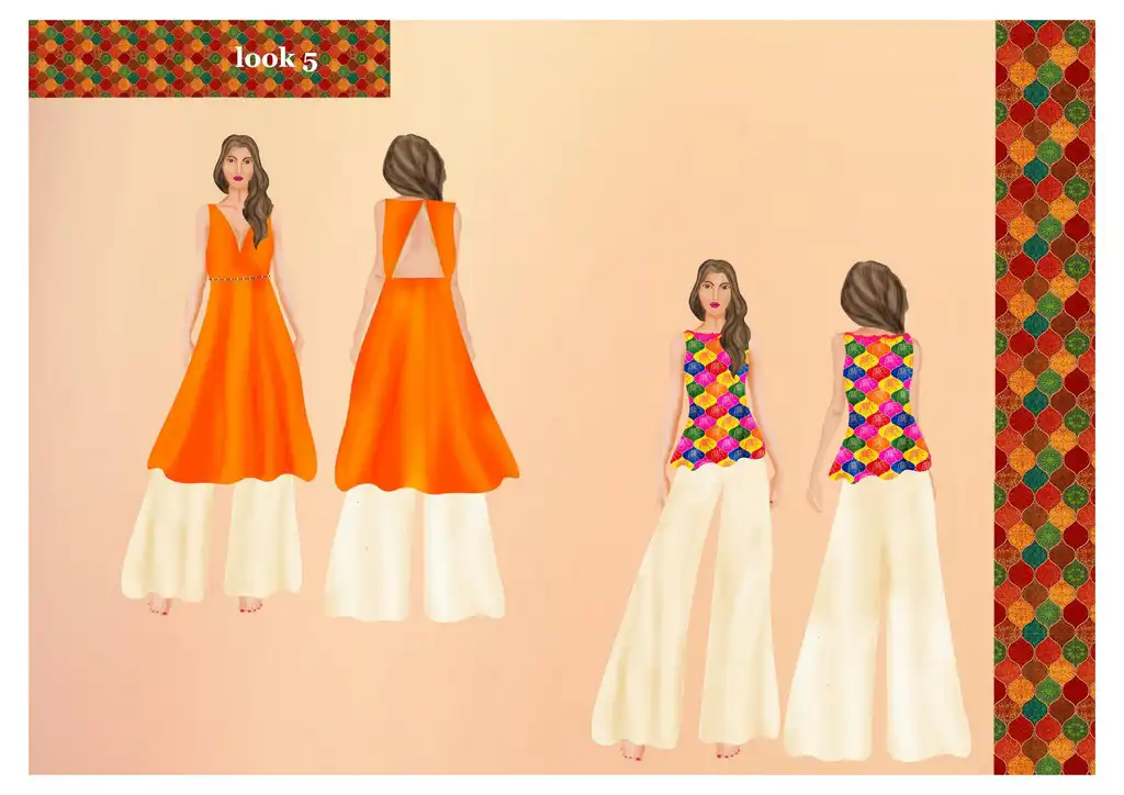 Whimsical Strings A Katputli Kala Inspired Fashion Collection Illustrations and boards (5)