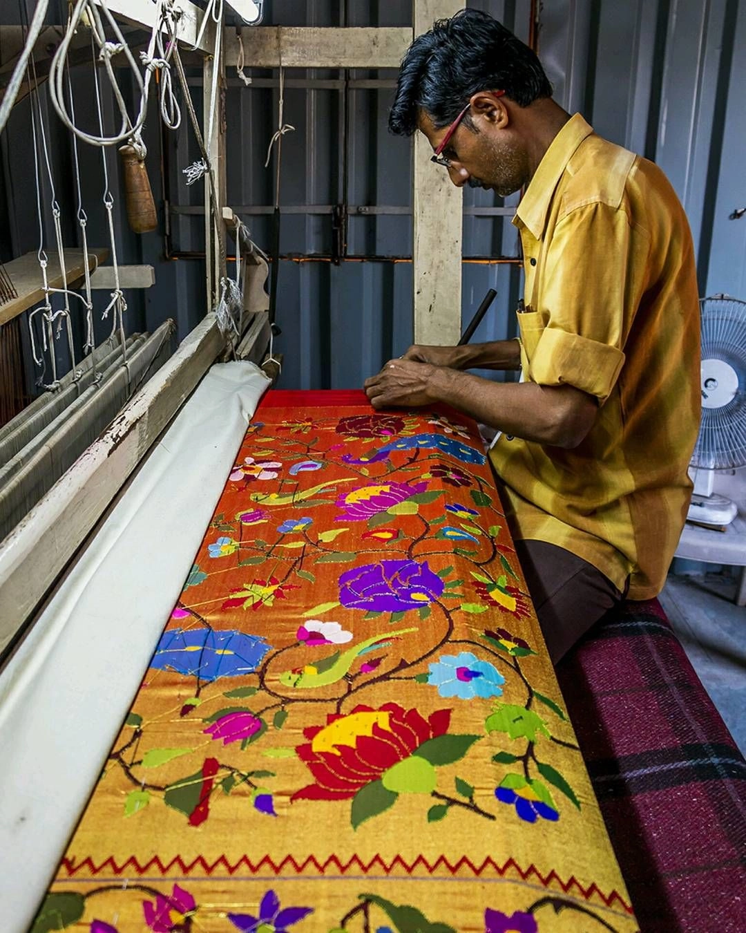 An Exploration of Handloom Saree Making in India (3) An Exploration of Handloom Saree Making in India