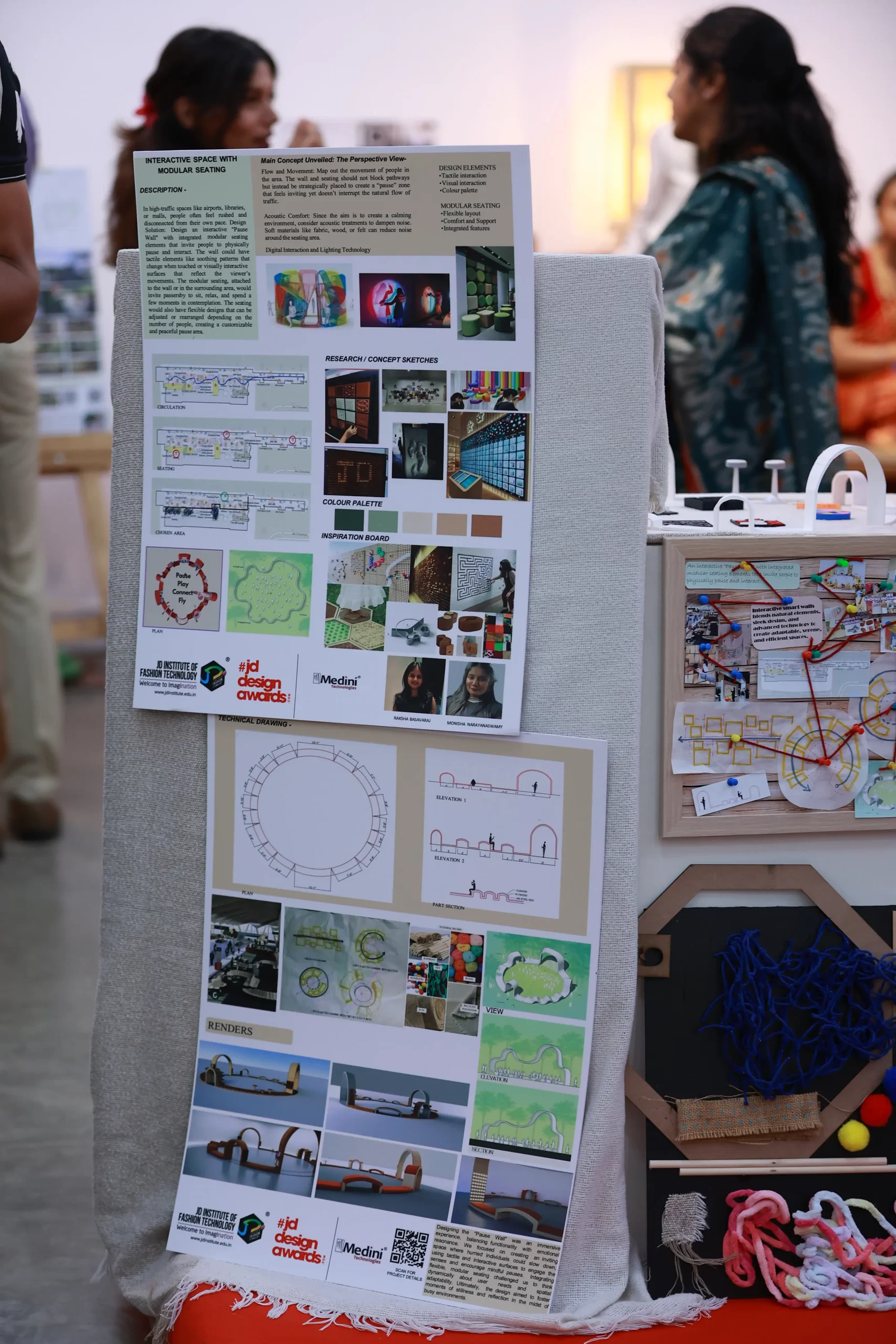 Interactive Space with Modular Seating by Monisha & Raksha (1)