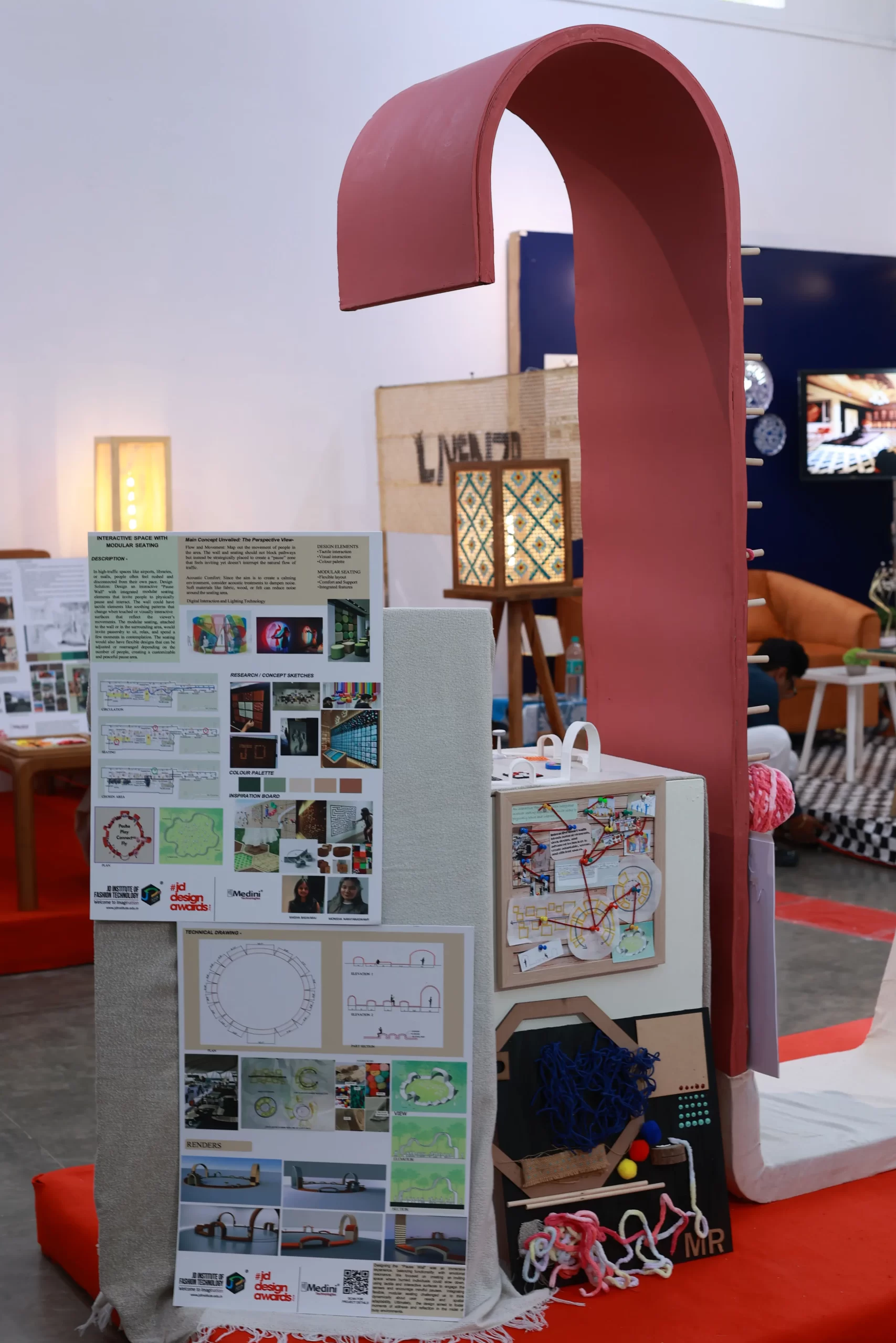 Interactive Space with Modular Seating by Monisha & Raksha (2)