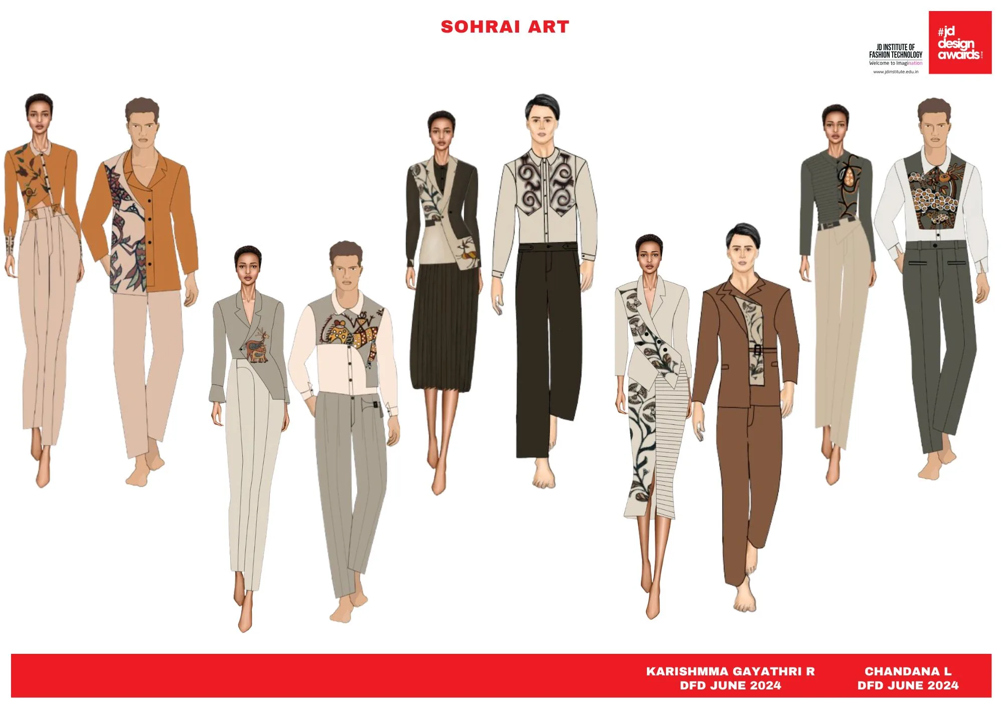 Sohrai Art by Chandana L and R Karishmma Gayathri (2)