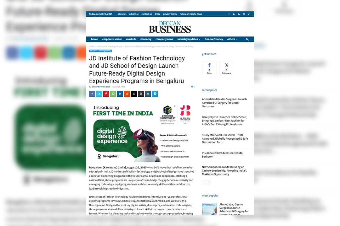 JD Institute of Fashion Technology and JD School (5)