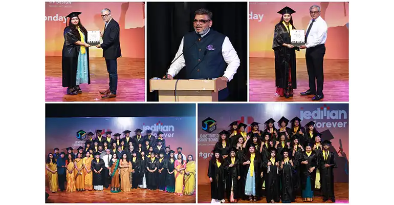 A Milestone in Design Graduation Day 2025 at JD School of Design and JD Institute of Fashion Technology