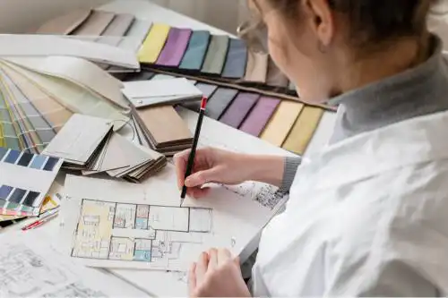 what subjects are taught in interior designing courses